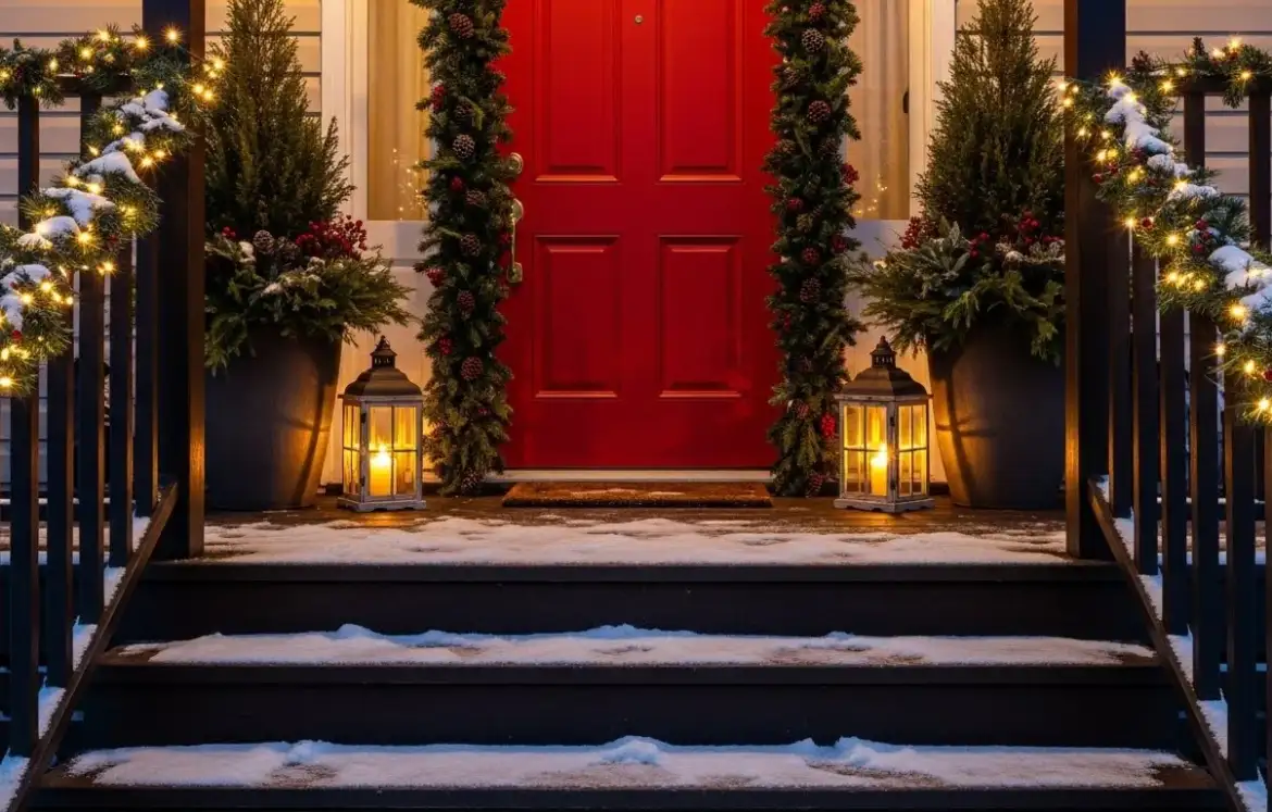 20 Front Porch Christmas Decor Ideas to Wow Your Neighbors 20 Front Porch Christmas Decor Ideas to Wow Your Neighbors